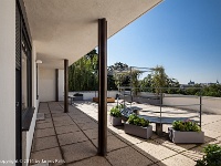 The Tugendhat House - completed in 1930  Upper level patio